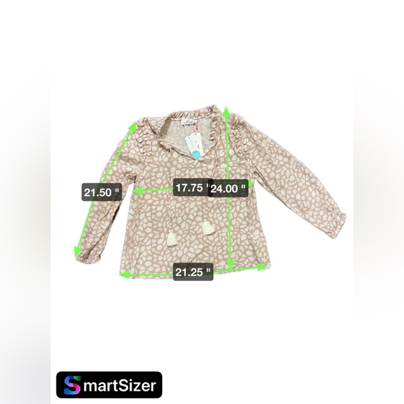 VINEYARD VINES Giraffe Blouse Size Small - Picture 2 of 3